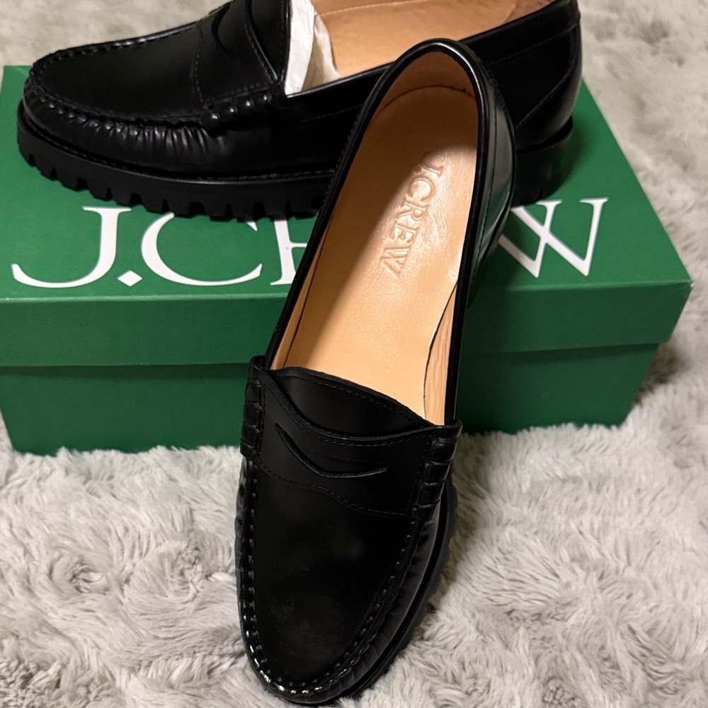 J. Crew Winona Lug Sole Loafers